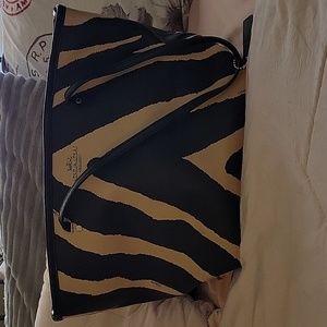 Coach Zebra Print Purse